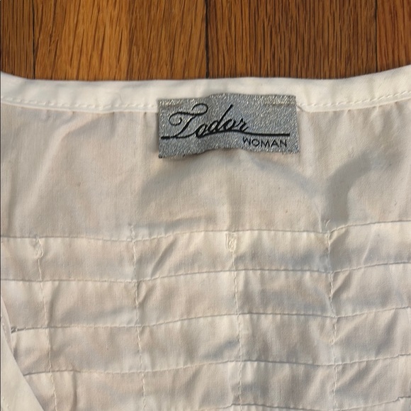 White Eyelet Swim Coverup - Picture 2 of 9